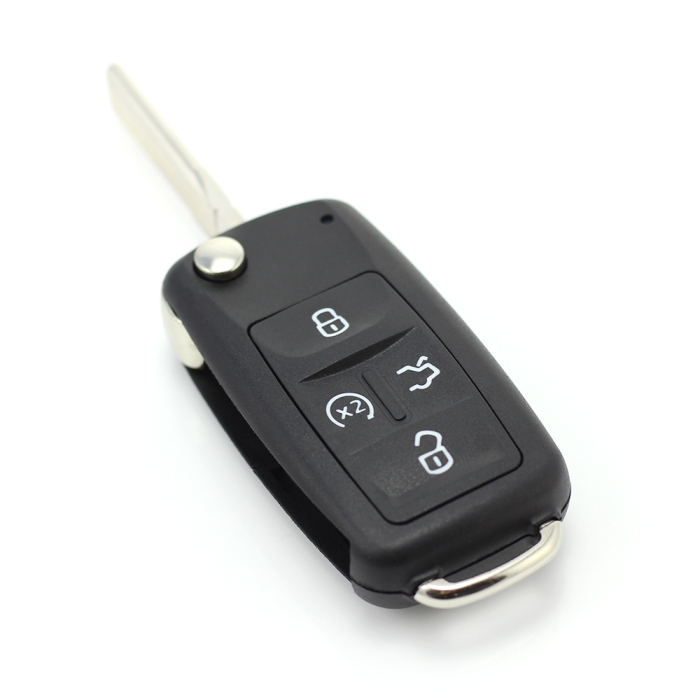 Volkswagen - Carcasa cheie tip briceag, cu 4 butoane, accesorii auto [6]