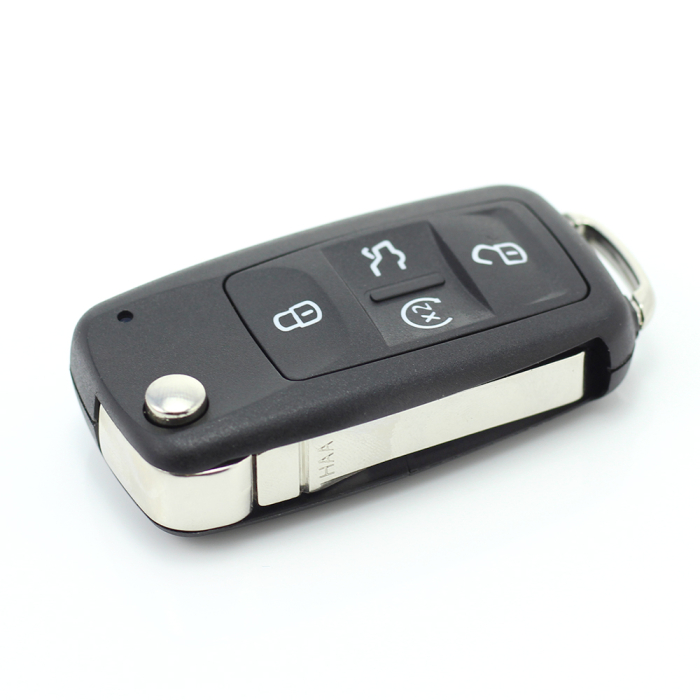 Volkswagen - Carcasa cheie tip briceag, cu 4 butoane, accesorii auto [2]