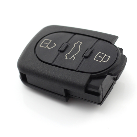 Carcasa cheie Audi 3 butoane cu baterie 1616 accesorii auto [3]