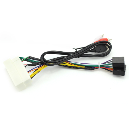 Adaptoare ISO - OEM - Cablu Adaptor ISO Hyundai Kia 2017 AUX USB conectare audio