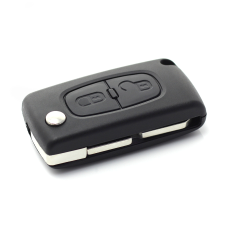 Carcasa tip cheie briceag Citroen Peugeot 406 2 butoane lama NE78-SH2 [6]