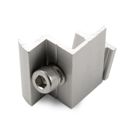 Clema capat 30 mm Z montaj panou fotovoltaic aluminiu [1]