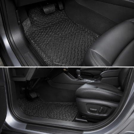 Covorase auto universale ajustabile PVC negru accesorii auto [5]