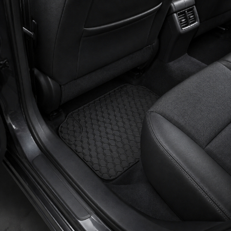 Covorase auto universale ajustabile PVC negru accesorii auto [6]