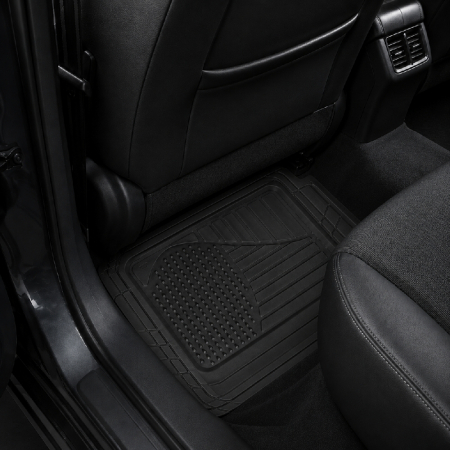 Covorase auto universale ajustabile PVC negru pentru interior auto [8]