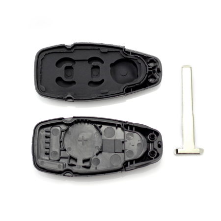 Carcasa cheie tip smartkey cu 3 butoane si lama de urgenta accesorii auto Ford [1]