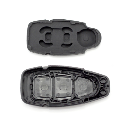 Carcasa cheie tip smartkey cu 3 butoane si lama de urgenta accesorii auto Ford [2]
