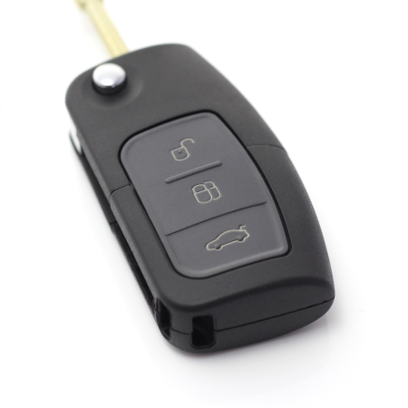 Carcasa tip cheie briceag cu 3 butoane Ford accesorii auto [7]