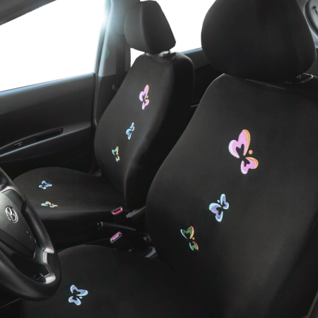 Huse universale pentru scaune auto, cu fluturasi protecție interior auto [1]