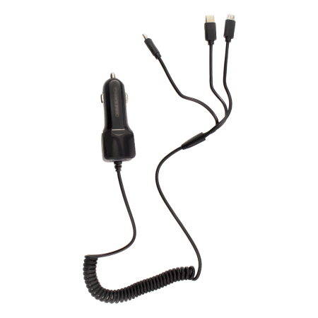 Încărcător universal cu încărcare rapidă Type-C - Micro-USB, iPhone cablu inclus [3]