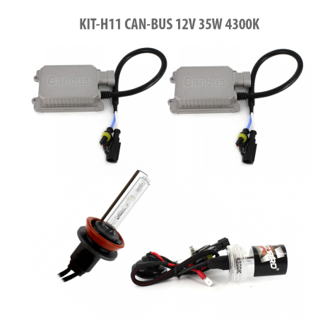 Becuri - Kit Xenon H11 CAN-BUS 12V 35W 4300K CarGuard