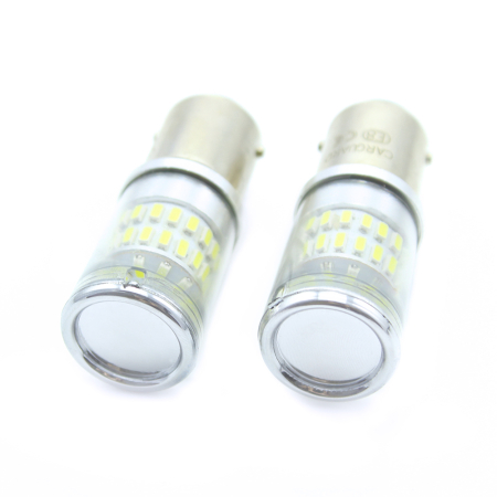 Becuri - LED BA15D CAN-Bus 400lm 6000K Stop/Marsarier Auto Set 2 buc