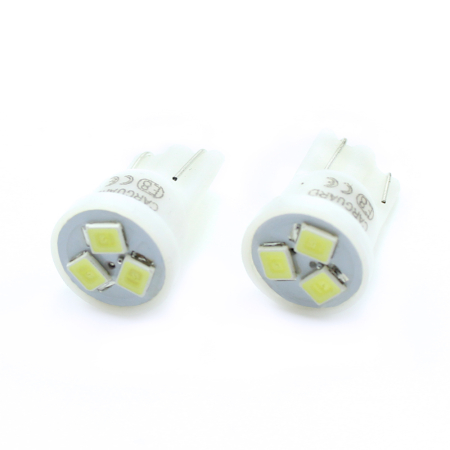 Becuri - LED T10 21lm 6000K Pozitie Interior Auto Set 2 buc