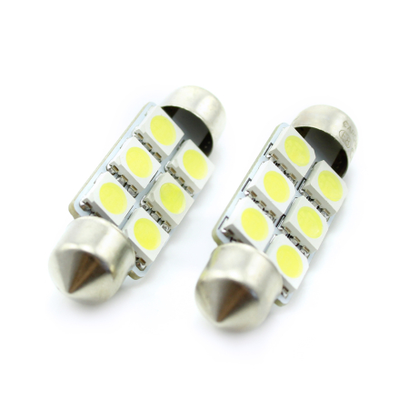 Becuri - LED Sofit 39mm 108lm 6000K Plafoniera Auto Set 2 buc