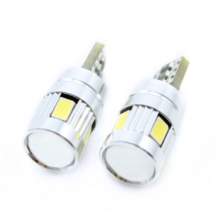 Becuri - LED T10 CAN-Bus 180lm 6000K Interior Auto Set 2 buc
