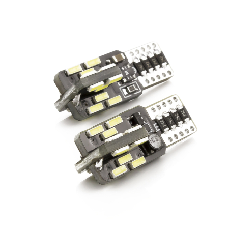 Becuri - LED T10 CAN-Bus 240lm Alb Interior Auto Set 2 buc