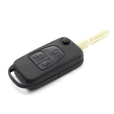 Carcasa tip cheie briceag cu 3 butoane Mercedes Benz accesorii auto [6]