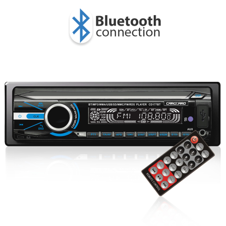 Hi-Fi Auto & Home - MP3 player auto cu BLUETOOTH si fata detasabila 4 x 50W redare muzica