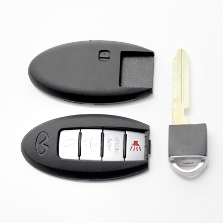 Carcasa cheie 3+1 butoane Nissan accesorii auto [2]