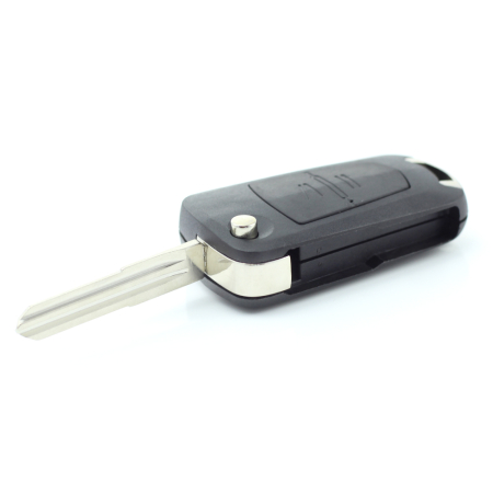 Carcasa tip cheie briceag cu 2 butoane, lama pe dreapta, accesorii auto [7]