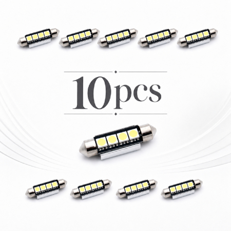 Becuri - Pachet 10 LED Sofit 72lm Auto CAN-Bus