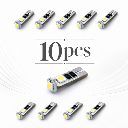 Becuri - Pachet 10 LED T10 Auto 54lm CAN-Bus