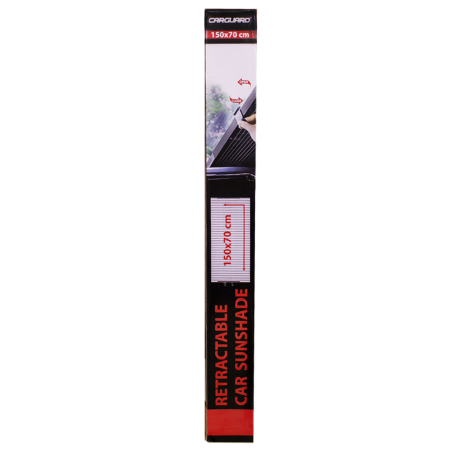 Parasolar auto retractabil 150 x 70cm ventuze puternice protecție [8]
