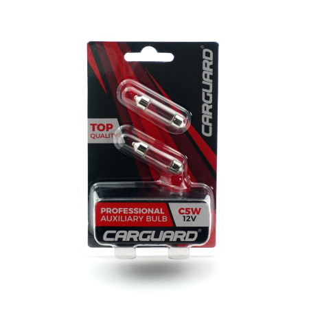 Becuri - Set 2 Becuri Auto C5W 12V 5W CarGuard