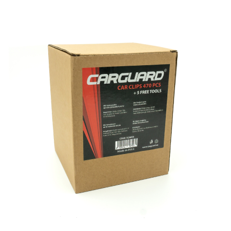 Set 470 buc cleme din plastic + 5 unelte accesorii auto [5]