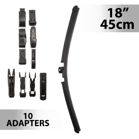 Professional Multiadaptor - Ștergător Parbriz Professional 18"/45cm Multiadaptor - CarGuard