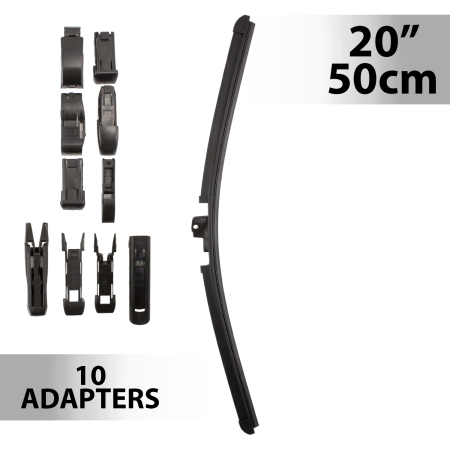 Professional Multiadaptor - Ștergător Parbriz Professional 20"/50cm Multiadaptor - CarGuard