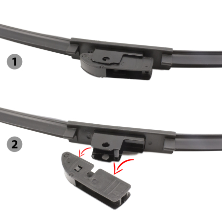 Stergator profesional 18"/45cm multiadaptor accesorii auto [1]