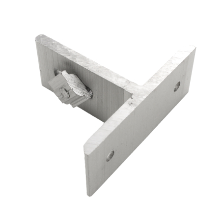 Suport T pentru fixare panou fotovoltaic aluminiu montaj acoperiș [3]