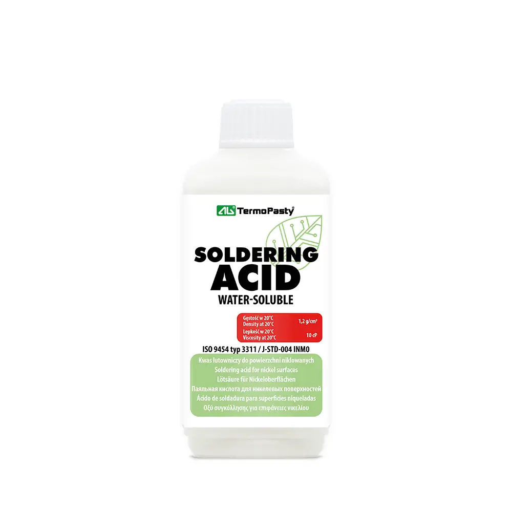 Solutii decapante - Acid decapant pregătire suprafețe nichelate pentru cositorire 100ml TermoPasty AGT-319