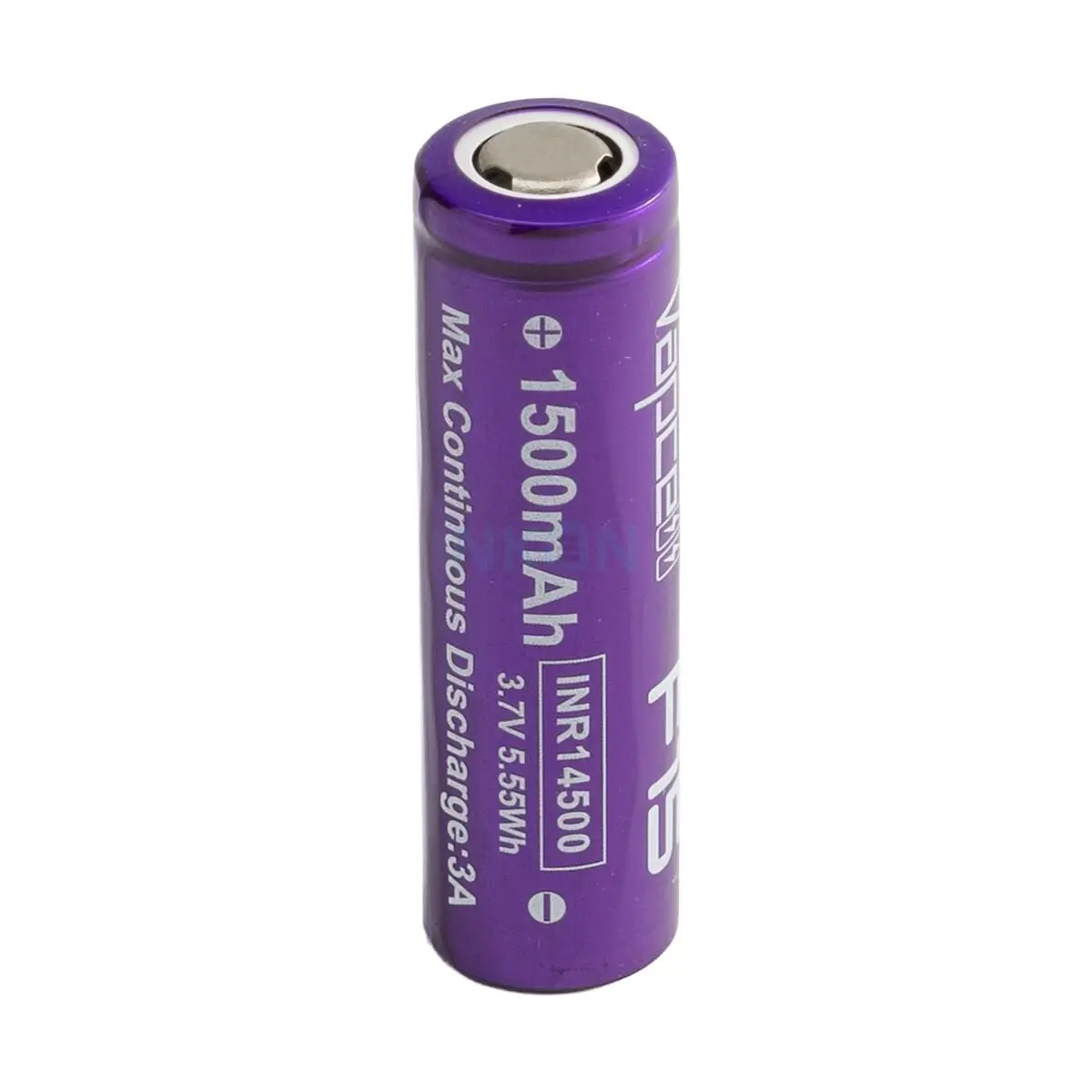 Acumulator Li-ion 14500 3.7V 1500mAh cu terminal plat, descarcare 3A, compact și fiabil [2]