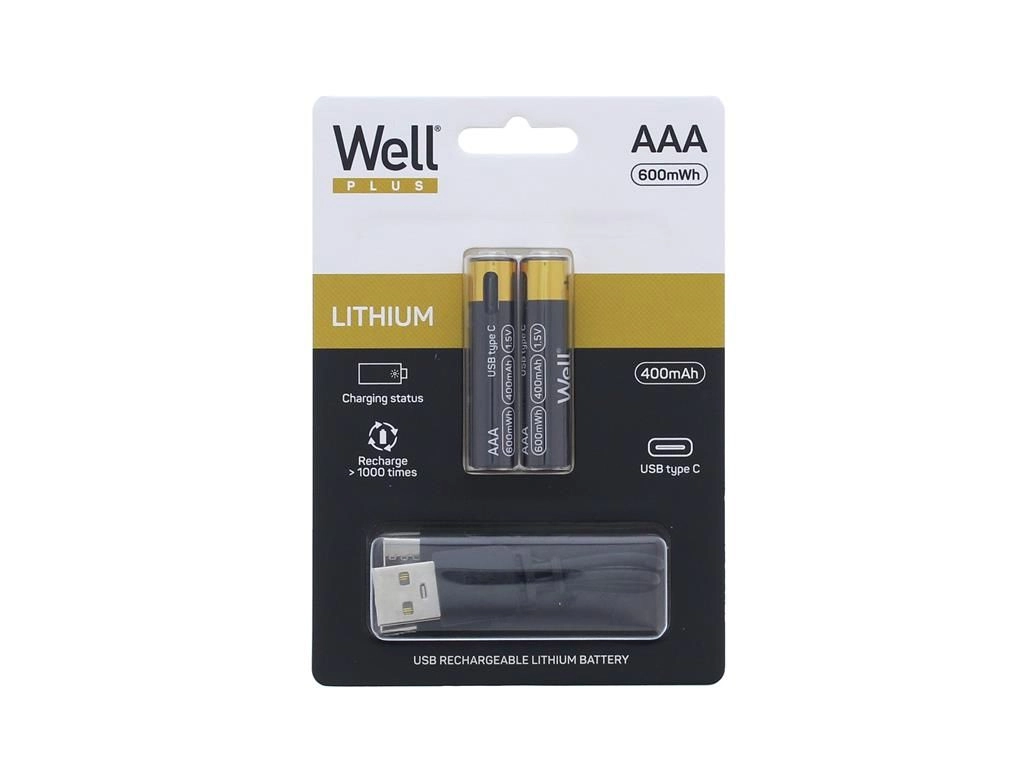 Electrice - Acumulator Li-ion AAA R3 10440 1.5V 400mAh 2buc/blister