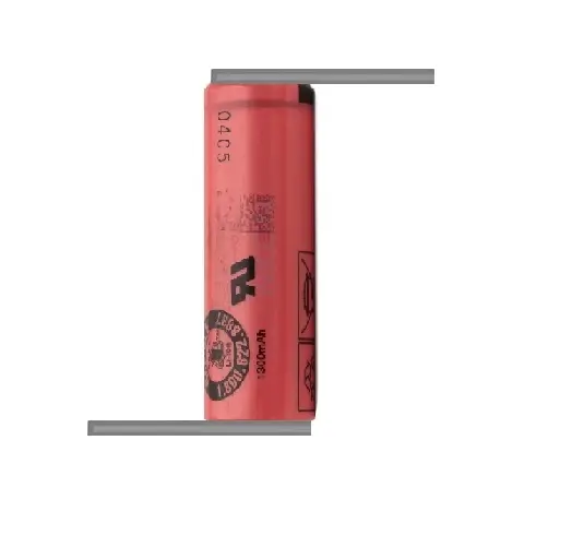 Electrice - Acumulator Li-ion 3.7V SANYO UR18500Y 1300MAh 2.6A cu lamele sudate in Z – IoElectronice.ro