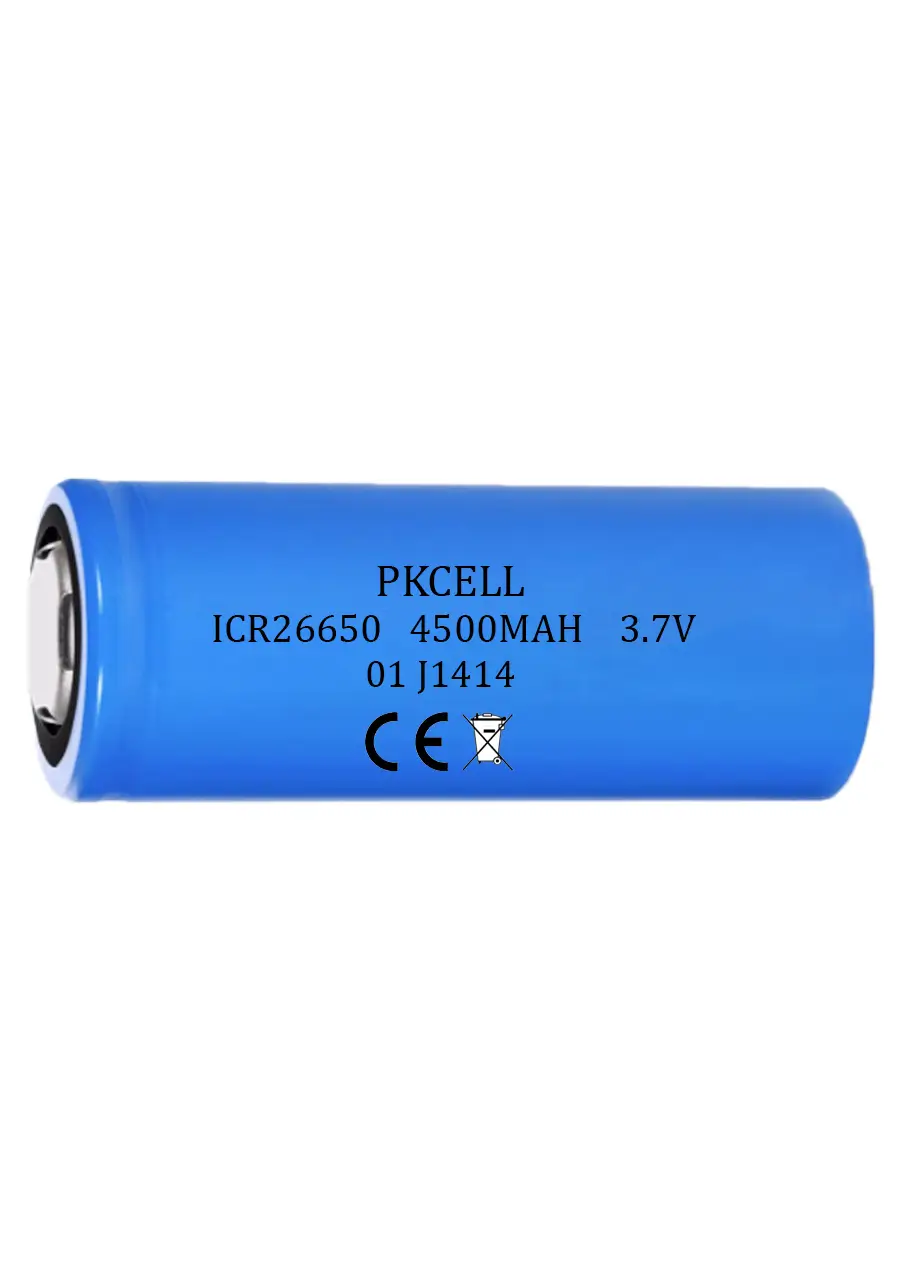 Acumulator - Acumulator PKCELL Li-Ion 26650 4500mAh top button (602) – IoElectronice.ro