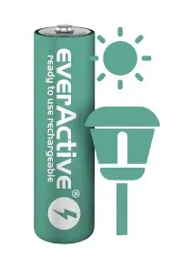 Acumulatori Ni-MH AA 1100mAh, Reîncărcabili, Durată Peste 3000 Cicluri, Ideal pentru Lampi Solare și Telefoane Fără Fir [2]