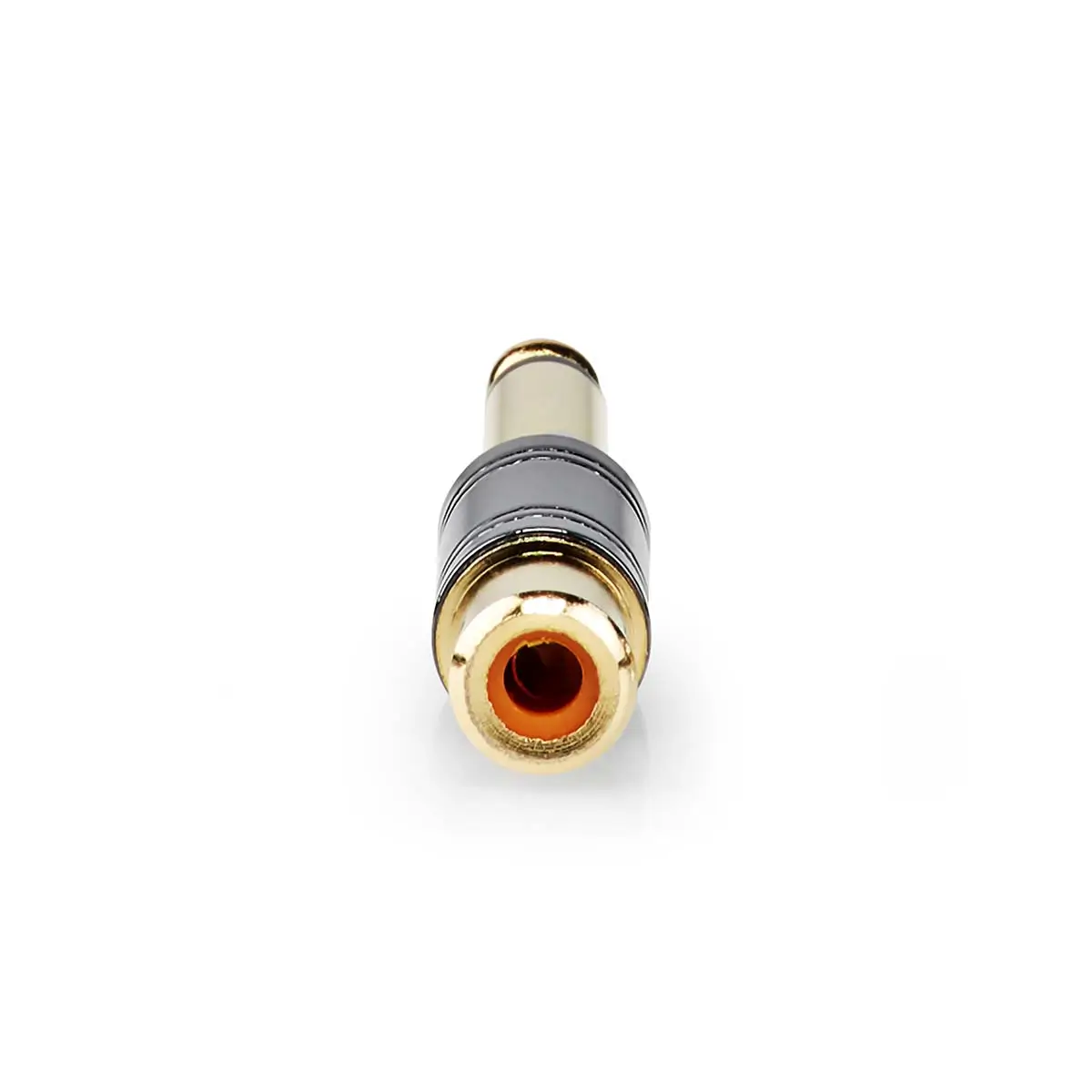 Adaptor audio mono jack 6.35 mm tata - RCA mama gri Nedis, 6,3 mm mono, 24 luni garanție persoane fizice [4]