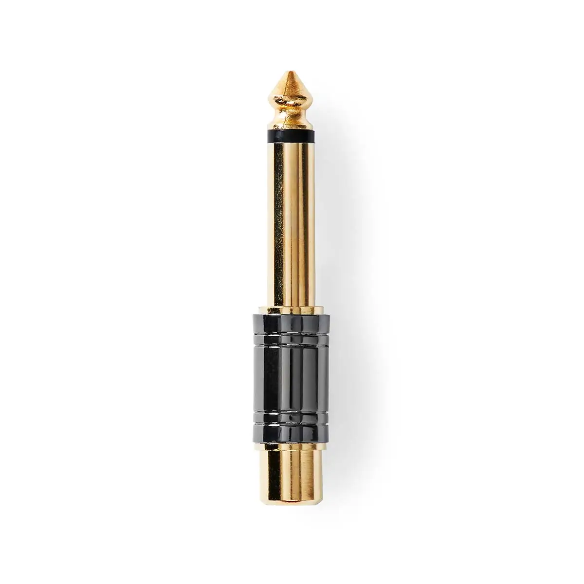 Adaptor audio mono jack 6.35 mm tata - RCA mama gri Nedis, 6,3 mm mono, 24 luni garanție persoane fizice [2]