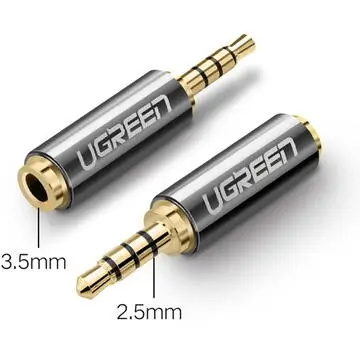 Adaptoare Jack - Adaptor audio Jack 2.5 mm tata la 3.5 mm mama Ugreen 20501 stereo 4 contacte