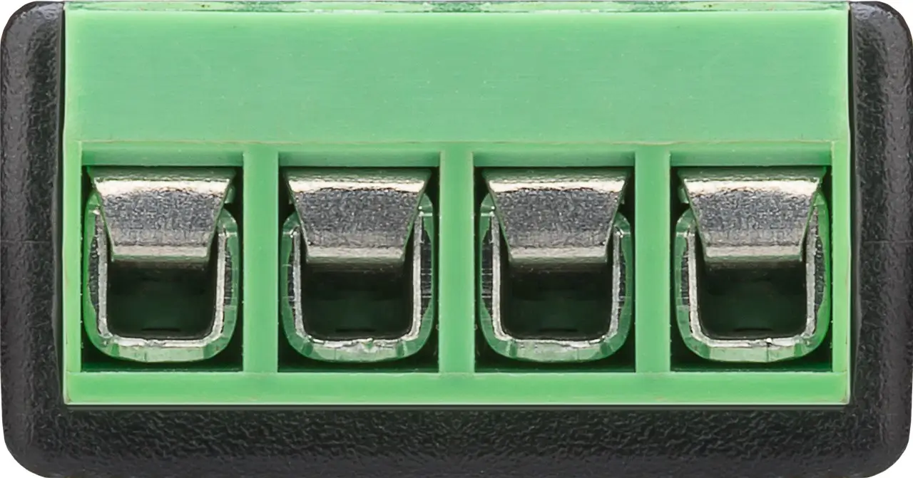 Adaptor bloc terminal cu 4 pini tip regleta cu surub la Jack 3.5 mm mama 4 pini stereo Goobay 59200 [1]