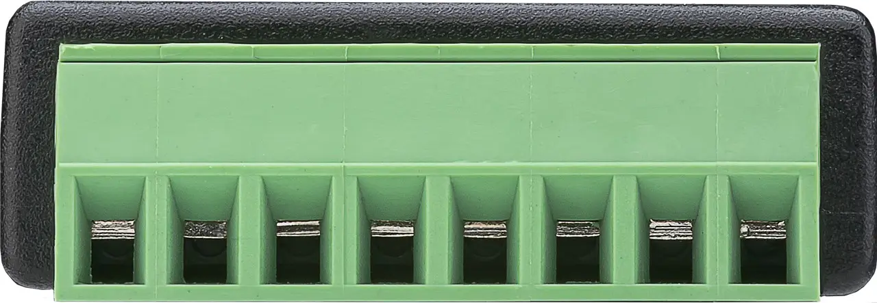 Adaptor bloc terminal 8 pini tip regletă șurub la RJ45 tata 8P8C Goobay 76736, compatibilitate rețea, 8P8C. [1]
