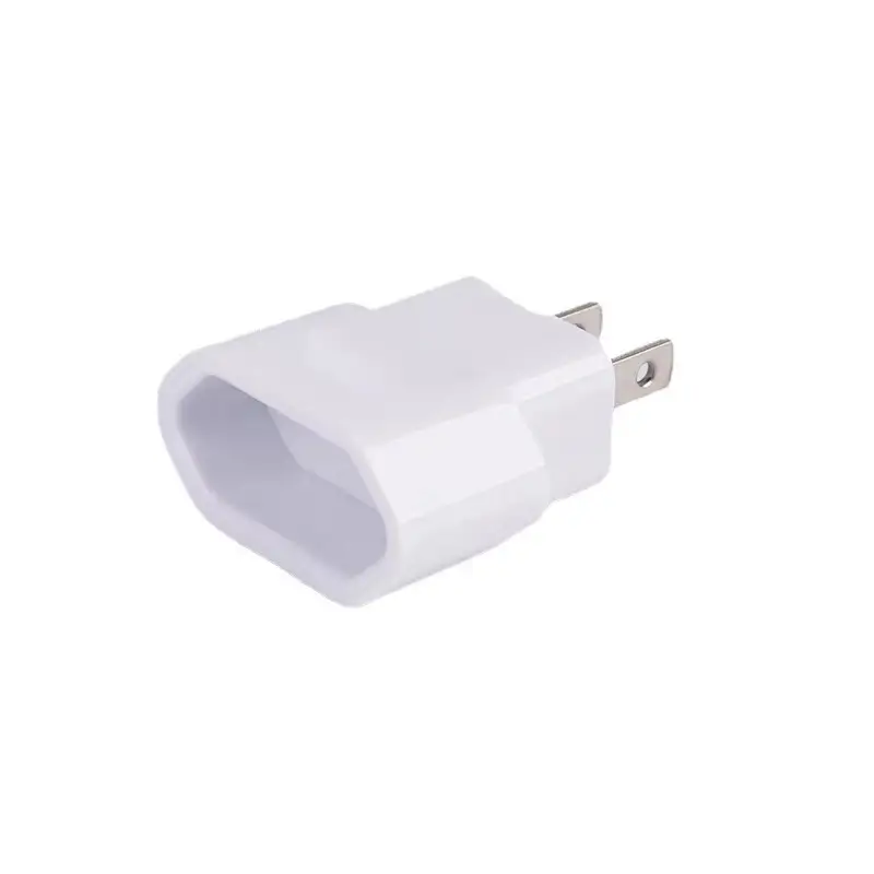 Adaptor călătorie CEE 7/16 Schuko mamă - priză SUA/Japonia 2 pini 10A 2500W alb – IoElectronice.ro [2]
