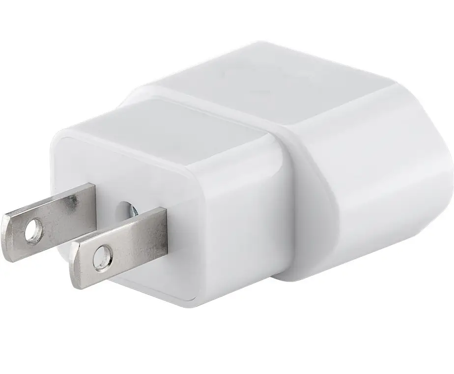 Conectica - Adaptor călătorie CEE 7/16 Schuko mama - priza SUA/Japonia 2 pin 10A 2500W alb