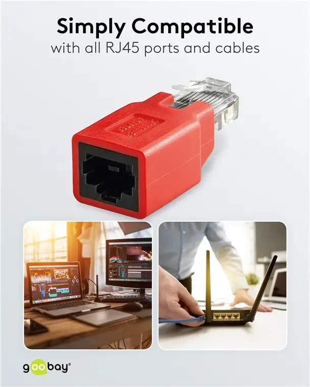 Adaptor crossover RJ45 tata la RJ45 mama Goobay – IoElectronice.ro [4]