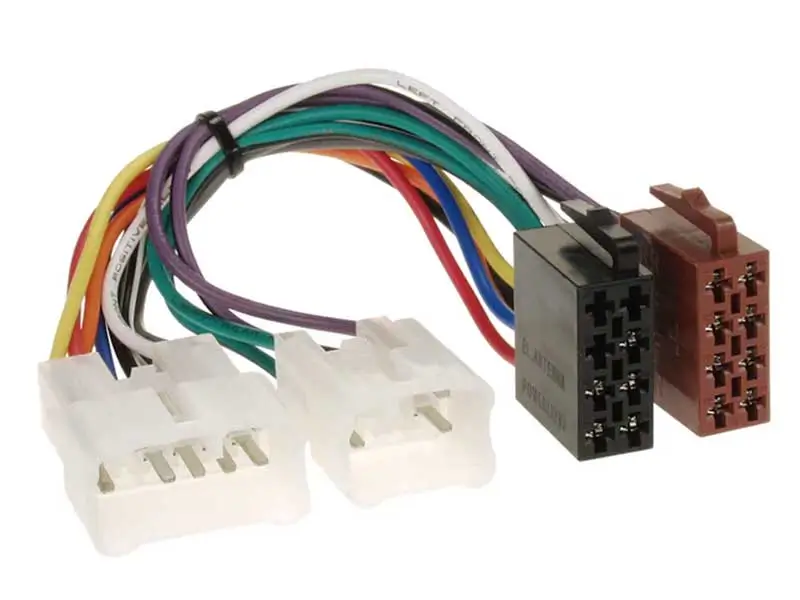 Accesorii Auto - Adaptor ISO 4CarMedia ZRS-AS-4B pentru Daihatsu, Lexus, Subaru, Toyota, VW, lungime 1.5m, compatibilitate universală.