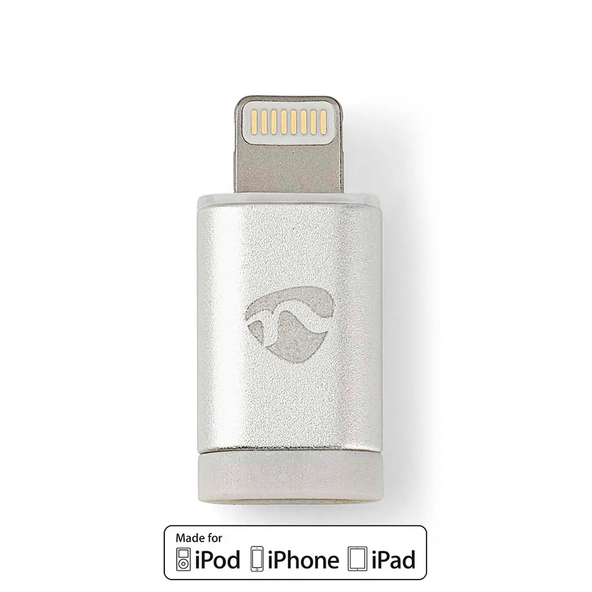 Cabluri telefon-tableta - Adaptor Lightning 8-pini tata - Micro USB mama Nedis CCTB39901AL – IoElectronice.ro