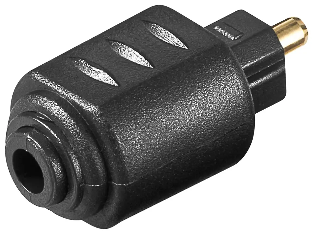 Adaptoare Toslink - Adaptor Mini-TOSLINK 3.5 mm mama la TOSLINK tata Goobay 11924 conexiune Toslink mini Toslink
